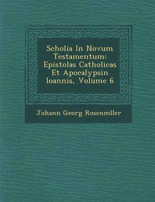 bokomslag Scholia in Novum Testamentum