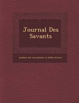 bokomslag Journal Des Savants