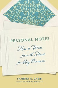 bokomslag PERSONAL NOTES