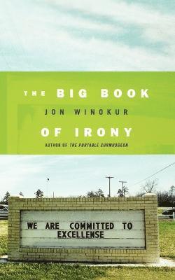 Jon Winokur - Big Book of Irony, Häftad