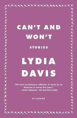 Lydia Davis - Can't and Won't, Häftad