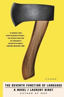 Laurent Binet - The Seventh Function of Language, Häftad