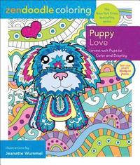 bokomslag Zendoodle Coloring: Puppy Love: Lovestruck Pups to Color and Display