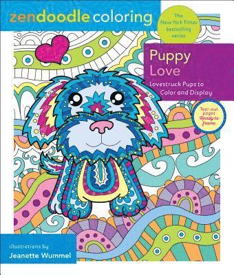 bokomslag Zendoodle Coloring: Puppy Love: Lovestruck Pups to Color and Display