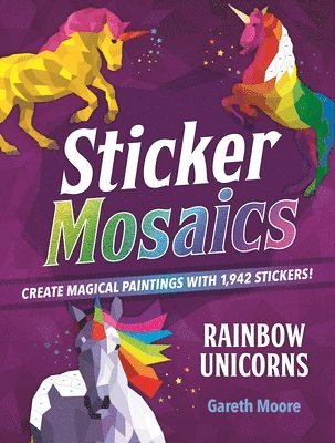 Sticker Mosaics: Rainbow Unicorns 1