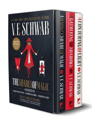V. E. Schwab - Shades of Magic Collector's Editions Boxed Set: A Darker Shade of Magic, a Gathering of Shadows, and a Conjuring of Light, Inbunden