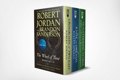 bokomslag Wheel of Time Premium Boxed Set IV: Books 10-12 (Crossroads of Twilight, Knife of Dreams, the Gathering Storm)