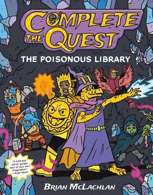 Brian McLachlan - Complete the Quest: The Poisonous Library, Inbunden