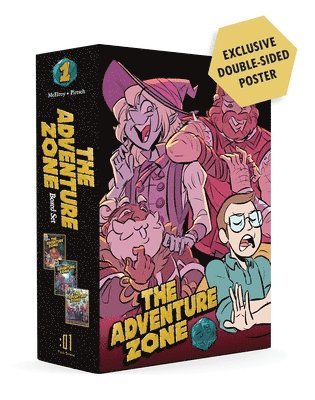The Adventure Zone Boxed Set: Here There Be Gerblins, Murder on the Rockport Limited! and Petals to the Metal 1