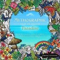 bokomslag Mythographic Color & Discover: Paradise: An Artist's Coloring Book of Glorious Worlds and Hidden Objects