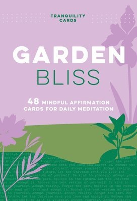 bokomslag Tranquility Cards: Garden Bliss