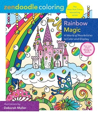 Zendoodle Coloring: Rainbow Magic 1