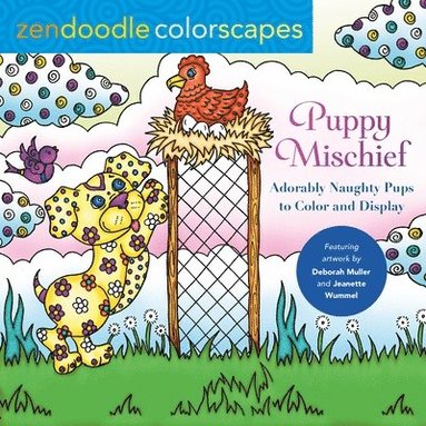bokomslag Zendoodle Colorscapes: Puppy Mischief