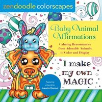 bokomslag Zendoodle Colorscapes: Baby Animal Affirmations
