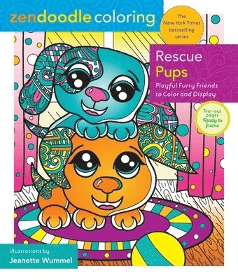 bokomslag Zendoodle Coloring: Rescue Pups