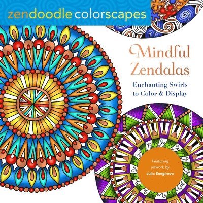 Zendoodle Colorscapes: Mindful Zendalas 1