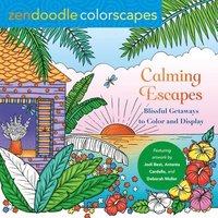bokomslag Zendoodle Colorscapes: Calming Escapes