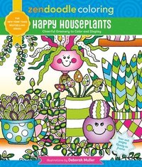 bokomslag Zendoodle Coloring: Happy Houseplants