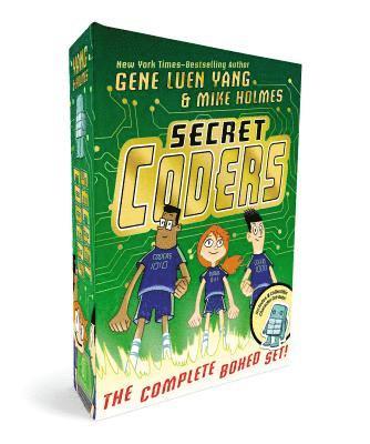 Gene Luen Yang - Secret Coders: The Complete Boxed Set: (Secret Coders, Paths & Portals, Secrets & Sequences, Robots & Repeats, Potions & Parameters, Monsters & Module, Häftad