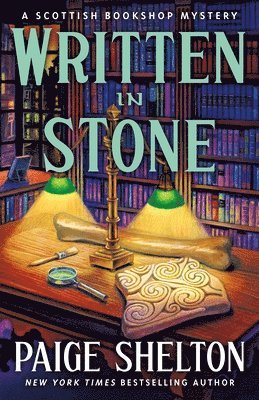 Paige Shelton - Written in Stone, Inbunden