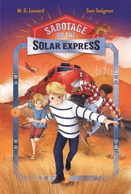 M. G. Leonard, Sam Sedgman - Sabotage on the Solar Express: Adventures on Trains #5, Häftad