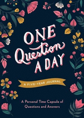 bokomslag One Question a Day (Floral)