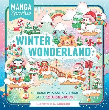 bokomslag Manga Sparkle: Winter Wonderland: A Shimmery Anime & Manga Style Coloring Book