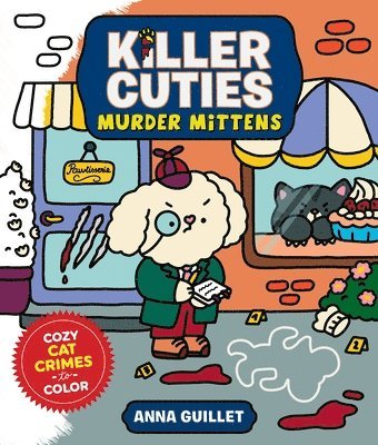 Killer Cuties: Murder Mittens: Cozy Cat Crime Scenes to Color
