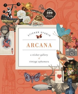 Sticker Studio: Arcana (Paperback): A Sticker Gallery of Vintage Ephemera