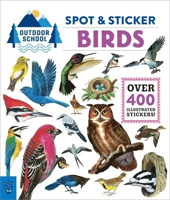 Odd Dot - Outdoor School: Spot & Sticker Birds, Häftad