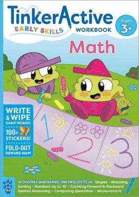 bokomslag TinkerActive Early Skills Math Workbook Ages 3+
