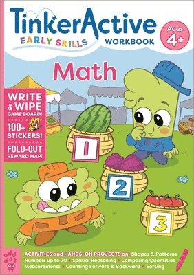 TinkerActive Early Skills Math Workbook Ages 4+ 1