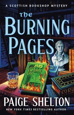 Paige Shelton - The Burning Pages, Inbunden
