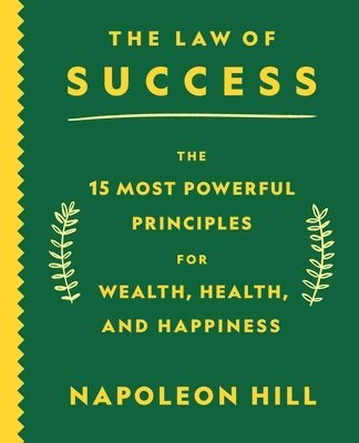 Napoleon Hill - The Law of Success, Häftad
