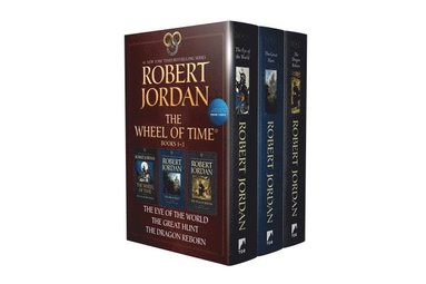 bokomslag Wheel of Time Paperback Boxed Set I: The Eye of the World, the Great Hunt, the Dragon Reborn