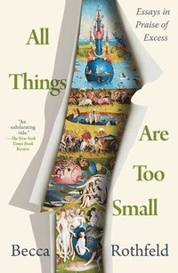 bokomslag All Things Are Too Small: Essays in Praise of Excess