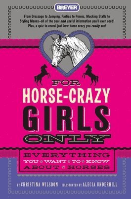 bokomslag For Horse-Crazy Girls Only