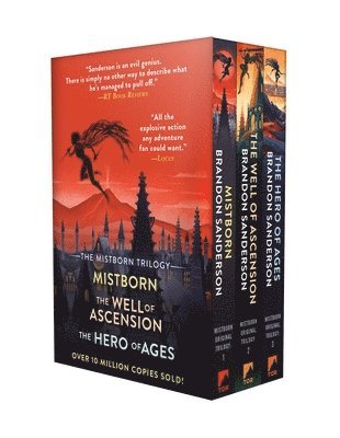 bokomslag Mistborn Trilogy Tpb Boxed Set: Mistborn, the Well of Ascension, the Hero of Ages