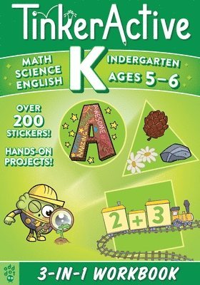 Megan Hewes Butler, Nathalie Le Du - TinkerActive Kindergarten 3-in-1 Workbook, Häftad