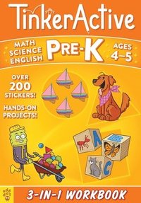 bokomslag TinkerActive Pre-K 3-in-1 Workbook