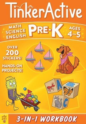 Megan Hewes Butler, Nathalie Le Du - TinkerActive Pre-K 3-in-1 Workbook, Häftad
