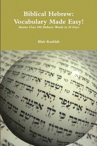 bokomslag Biblical Hebrew