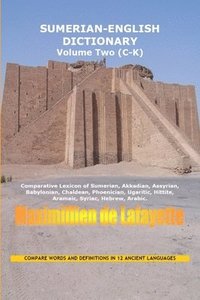 bokomslag SUMERIAN ENGLISH DICTIONARY. Vol. 2: Vocabulary and conversation.