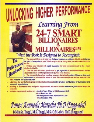 Unlocking Higher Performance--Learning From 24-7 Smart Billionaires & Millionaires