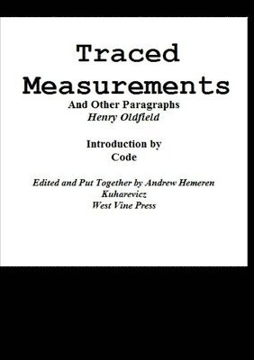 Traced Measurements And Other Paragraphs 1
