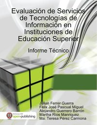 bokomslag Evaluacion De Servicios De Tecnologias De Informacion En Instituciones De Educacion Superior