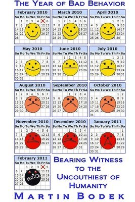 The Year of Bad Behavior: Bearing Witness to the Uncouthiest of Humanity 1