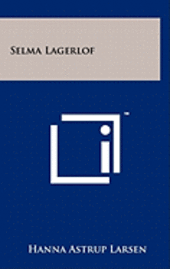 bokomslag Selma Lagerlof