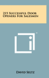 bokomslag 215 Successful Door Openers for Salesmen