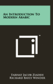 bokomslag An Introduction to Modern Arabic